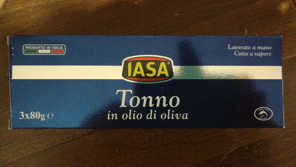 tonno all’ olio di oliva 80×3 – Iasa